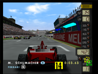 F-1 World Grand Prix screenshot 3 for Nintendo 64
